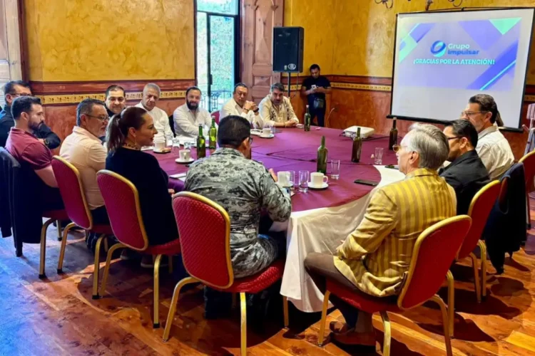 Fortalecen coordinación entre Gobierno, Guardia Nacional y empresarios para reforzar la seguridad en San Cristóbal