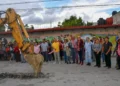 Inicia pavimentación de la calle Alfonso Sierra en Maestros de México