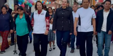 Rehabilitación de la calle Granada fortalece la infraestructura urbana en el Barrio de Tlaxcala