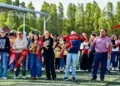 Impulsa Fabiola Ricci rehabilitación de cancha de fútbol americano