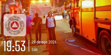Fabiola Ricci supervisa atención de PC ante incendio en vivienda