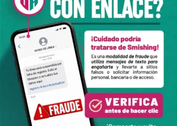 Alerta Guardia Estatal Cibernética sobre mensajes de texto fraudulentos para el registro de líneas telefónicas