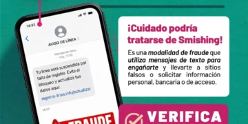 Alerta Guardia Estatal Cibernética sobre mensajes de texto fraudulentos para el registro de líneas telefónicas