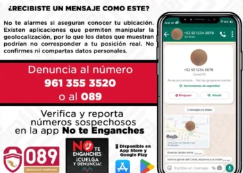 La prevención también inicia antes de abrir un mensaje en WhatsApp: SSP