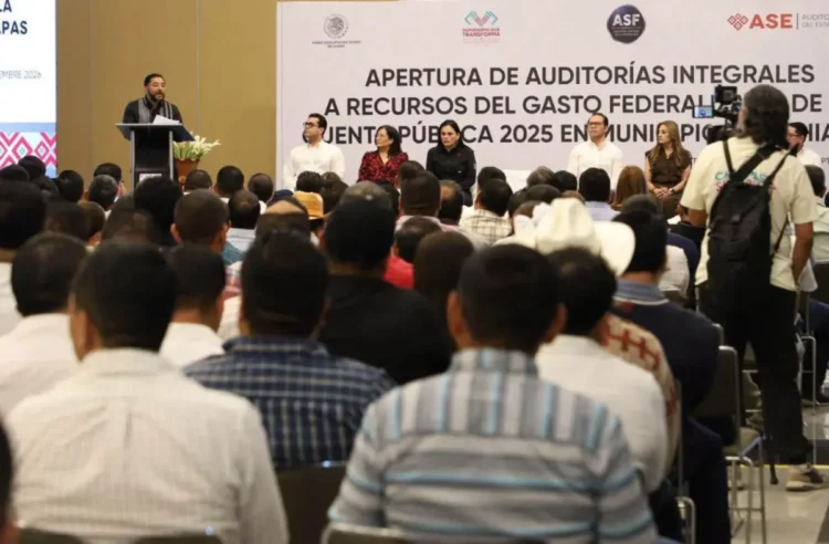 ASE Chiapas y ASF dan inicio a las auditorías al gasto federalizado de la cuenta pública 2025
