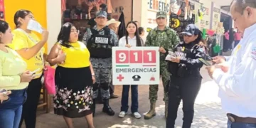 Fortalece CALLE 9-1-1 acciones de prevención del suicidio en Palenque