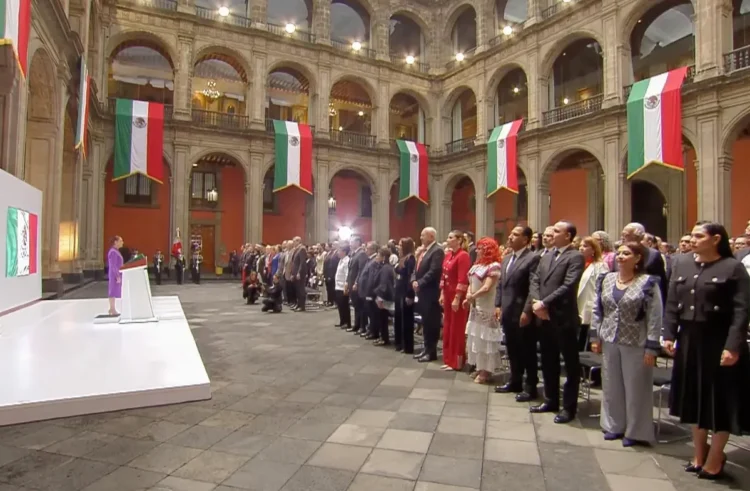 Asiste Eduardo Ramírez al Segundo Informe de Gobierno de la presidenta Claudia Sheinbaum
