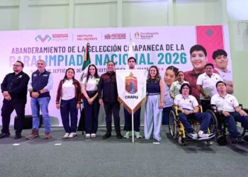 Eduardo Ramírez reconoce el talento y esfuerzo de atletas de Chiapas rumbo a la Paralimpiada Nacional