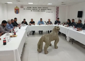 FGE participa en la 13a Sesión Ordinaria del Consejo Municipal de Seguridad Pública en Villaflores