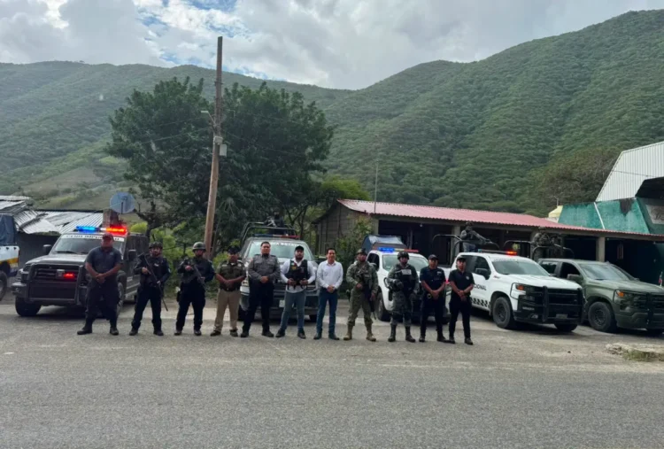 En la región Sierra Mariscal, FGE participa en operativo Cero Impunidad