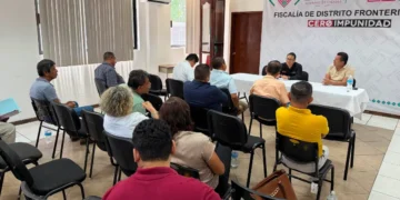 Presenta FGE el programa “Prevenir para el Buen Vivir” a estudiantes y sector empresarial de Tapachula