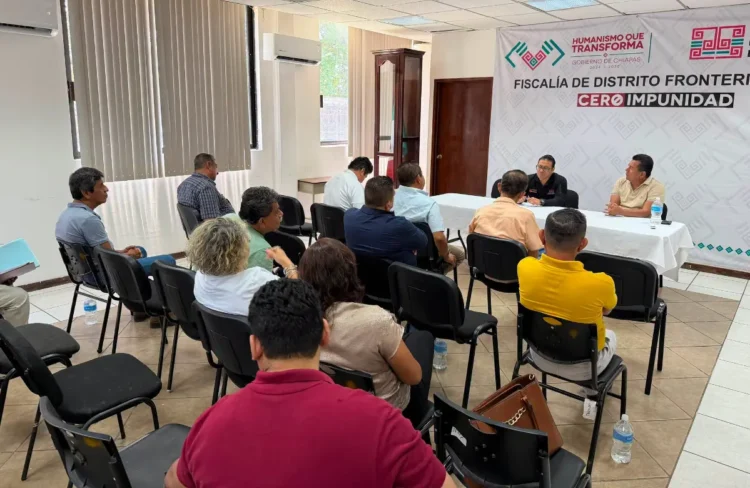 Presenta FGE el programa “Prevenir para el Buen Vivir” a estudiantes y sector empresarial de Tapachula