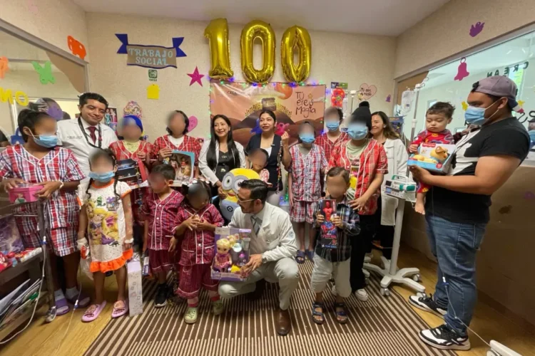Acompaña IMSS Chiapas con “Tú eres Magia” a menores con cáncer en Tapachula