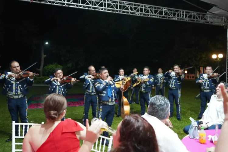 Fortalece Mariachi de la SSP lazos de amistad entre México y Guatemala