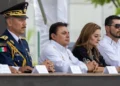 Participa Moreno Guillén en la ceremonia de la Gesta Heroica de los Niños Héroes