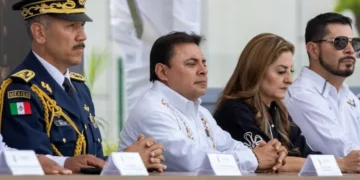 Participa Moreno Guillén en la ceremonia de la Gesta Heroica de los Niños Héroes