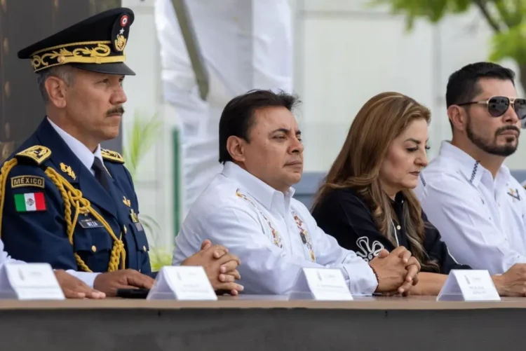 Participa Moreno Guillén en la ceremonia de la Gesta Heroica de los Niños Héroes