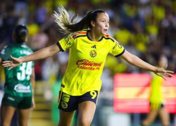 Priscila firma triplete y América Femenil le mete cinco a León