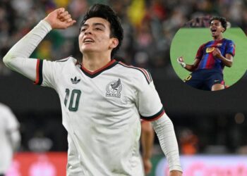 Rafa Márquez replica con Gilberto Mora lo que vivió con Lamine Yamal en Barcelona