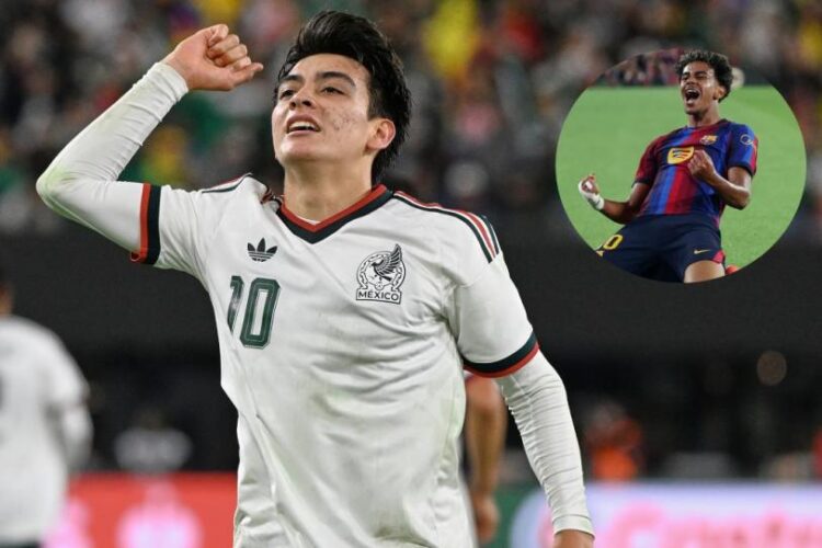 Rafa Márquez replica con Gilberto Mora lo que vivió con Lamine Yamal en Barcelona
