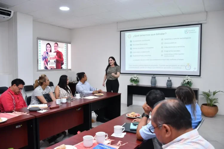 Inicia capacitación del programa “Blinda Chiapas”