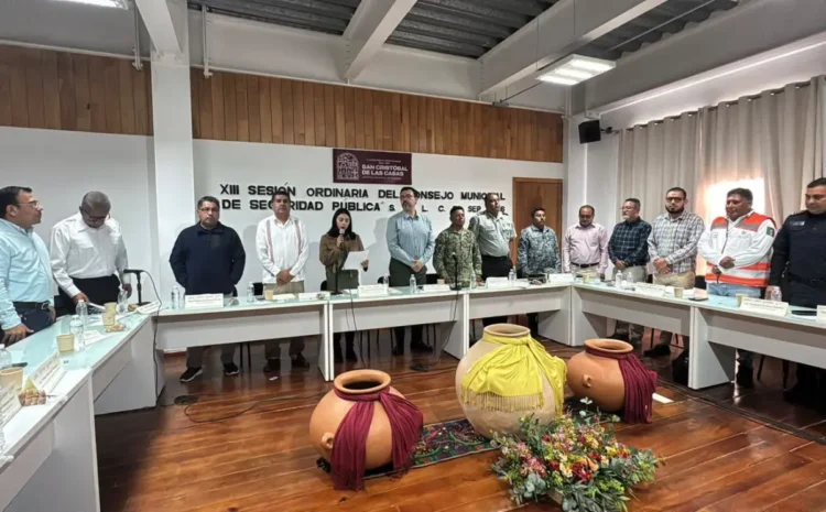 Evalúan estrategias y refuerzan operativos de Seguridad Pública en San Cristóbal