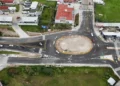 SCLC abre nueva rotonda de acceso, se exhorta conducir con precaución