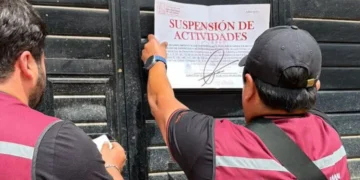 Servicios Públicos suspende establecimiento por operar un giro distinto al autorizado