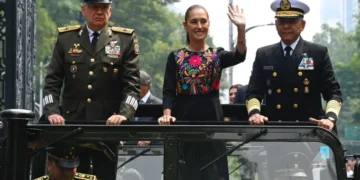 Presidenta encabeza ceremonia del 179 aniversario de la Gesta Hróica de los Niños Héroes de Chapultepec