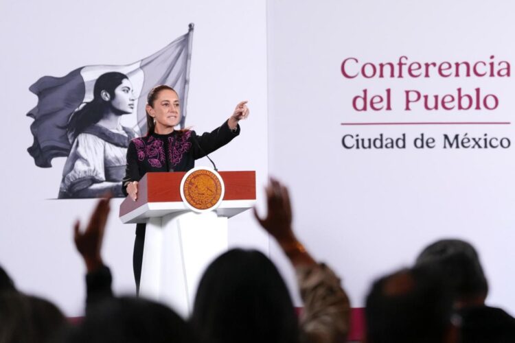 Sheinbaum destaca creación de 1.3 millones de empleos en un año en México
