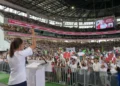 152 mil personas arropan a la Presidenta en el arranque de su gira “Honestidad y Resultados”