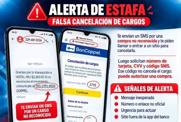 Alerta SSP a la ciudadanía de fraudes por cargos no reconocidos