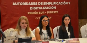 En Veracruz, Chiapas presente en el Primer Encuentro de Autoridades de simplificación y Digitalización de la región Sur-Sureste