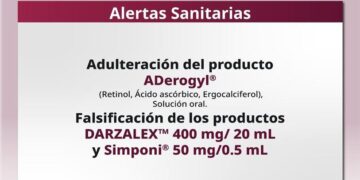 Cofepris alerta por medicamentos falsificados y adulterados; ADerogyl entre ellos
