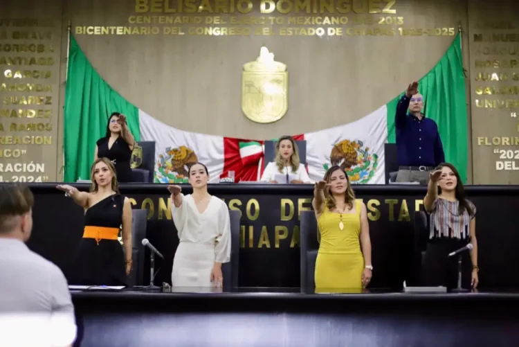 Marcela Castillo presidirá la Mesa Directiva en el Congreso de Chiapas