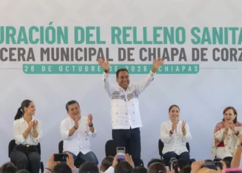 Eduardo Ramírez inaugura relleno sanitario que beneficiará a más de 123 mil habitantes de Chiapa de Corzo