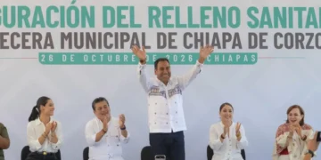 Eduardo Ramírez inaugura relleno sanitario que beneficiará a más de 123 mil habitantes de Chiapa de Corzo