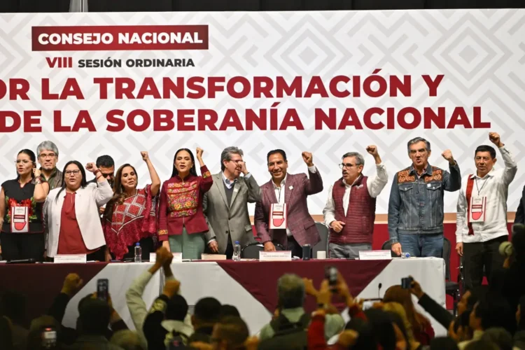 Eduardo Ramírez participa en la VIII Sesión Ordinaria del Consejo Nacional de Morena