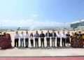 Eduardo Ramírez inaugura la ruta aérea Tuxtla Gutiérrez-Houston de United Airlines
