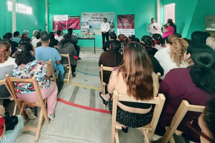 FGE imparte pláticas de prevención a comunidad estudiantil