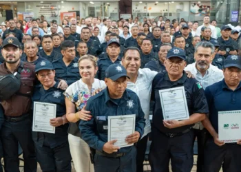 Avanza la profesionalización de los cuerpos seguridad de Chiapas