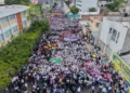 Mujeres marchan en defensa de la reforma de paridad efectiva