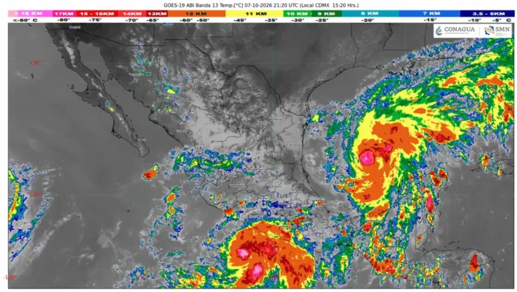 PC Chiapas exhorta a extremar precauciones ante el pronóstico de lluvias intensas