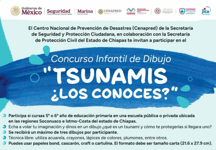 PC de Chiapas fortalece la cultura de prevención ante tsunamis