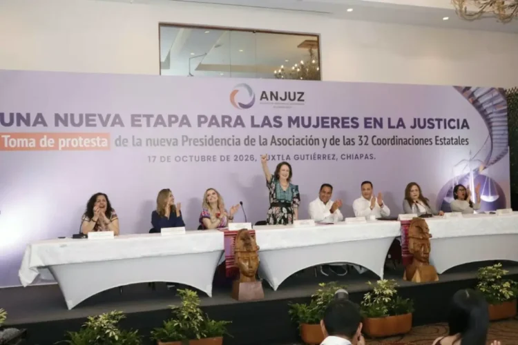 Poder Judicial presente en la renovación de la dirigencia de Anjuz