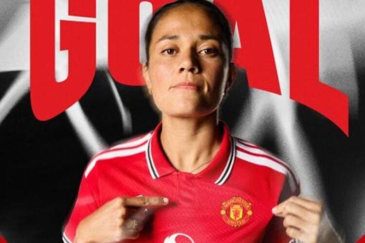 La mexicana Rebeca Bernal vuelve a marcar con Manchester United Women en la Players Cup