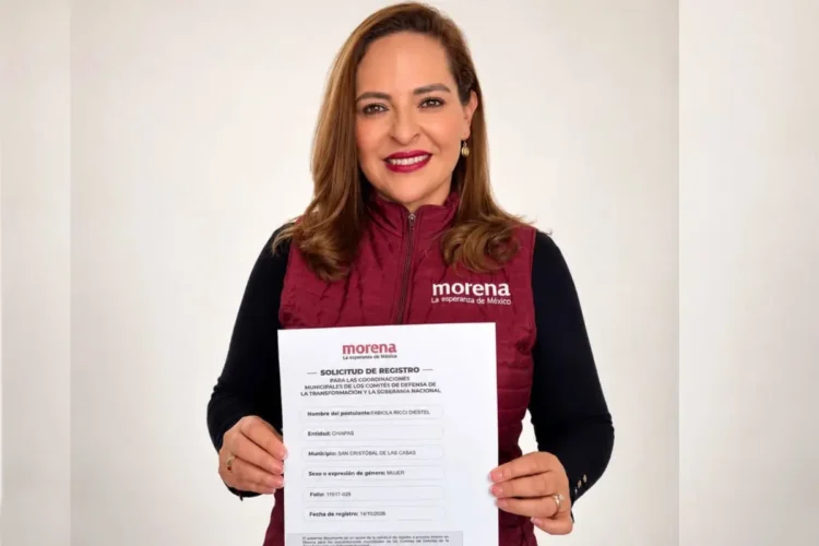 Fabiola Ricci Diestel, va por la reelección