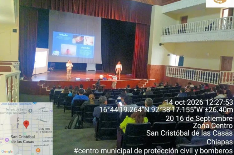 Capacitan en primeros auxilios a más de 100 docentes en SCLC