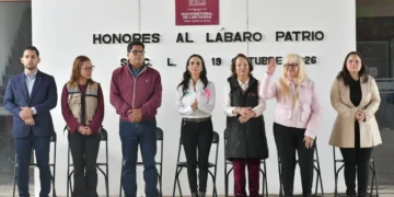 Ayuntamiento fortalece la educación cívica y reconoce participación del Conalep 171