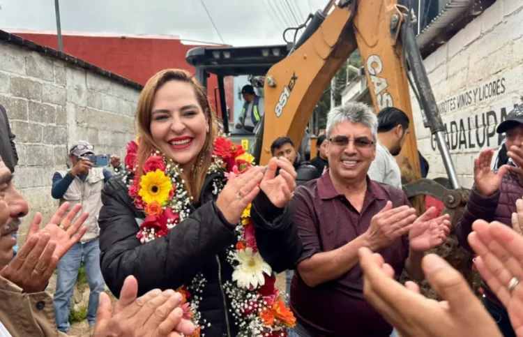 Inicia obra de pavimentación en Diagonal Las Minas 1 para mejorar movilidad de las familias